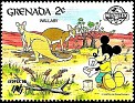 Grenada 1988 Walt Disney 2 ¢ Multicolor Scott 1639